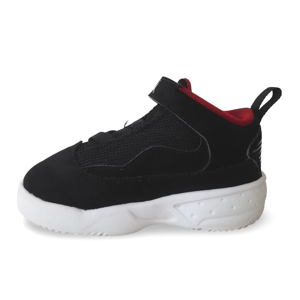 Jordan Max Aura 2 TD Toddler 7C Black Gym Red White CN8096-006‎ Sneakers